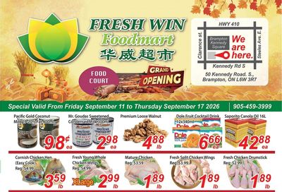 Fresh Win Foodmart Flyer September 11 to 17