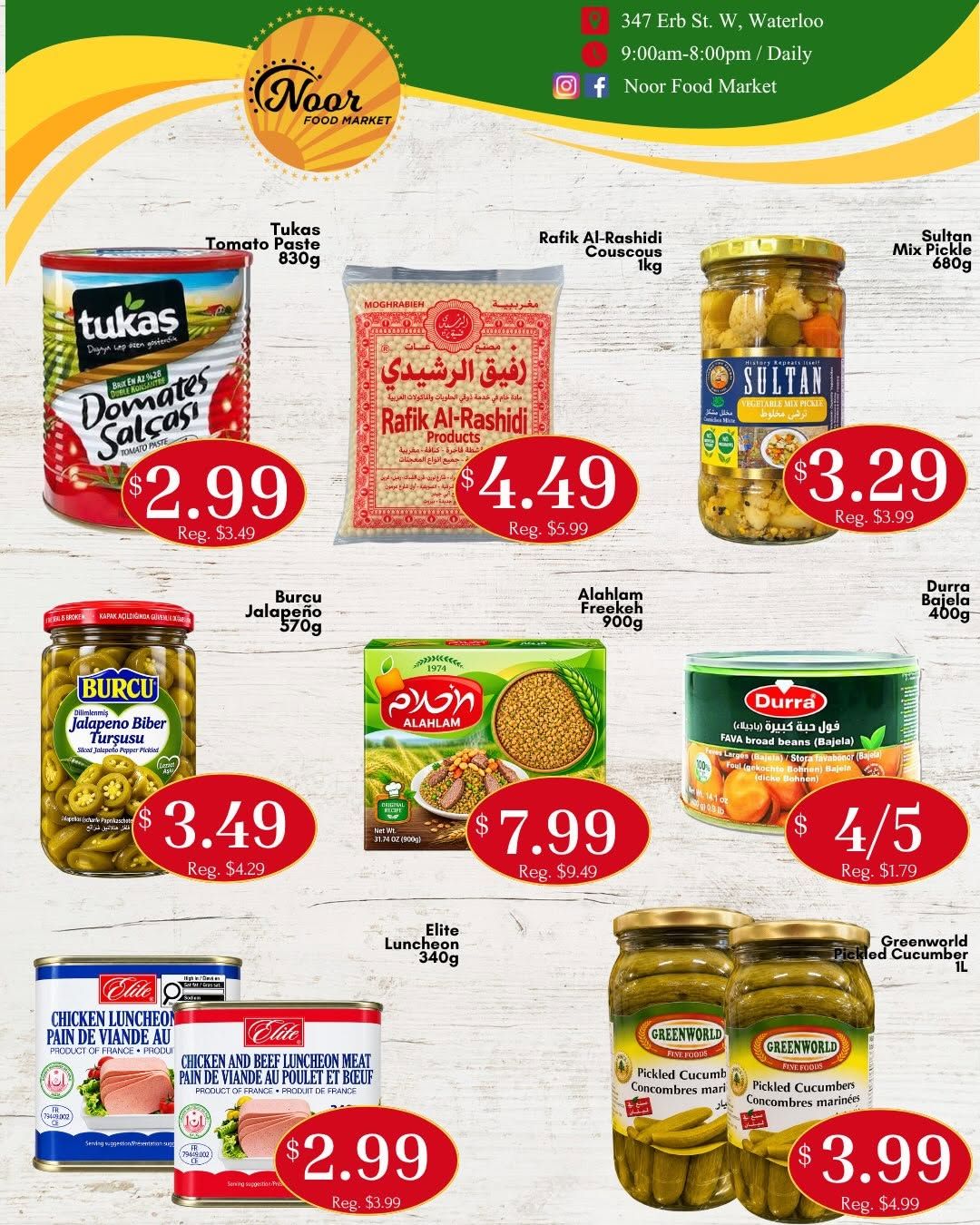Noor Food Market Flyer September 11 to 17