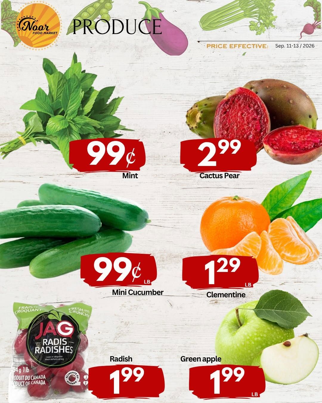 Noor Food Market Flyer September 11 to 17