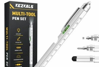 Amazon.ca: KEZKALS 9-in-1 Multitool Pen $9.59 (Reg. $14.99)