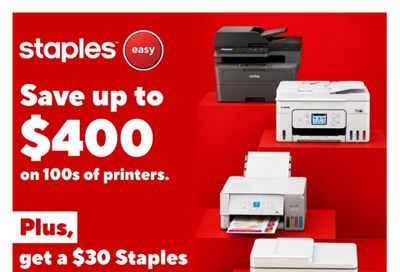 Staples Flyer September 11 to 17