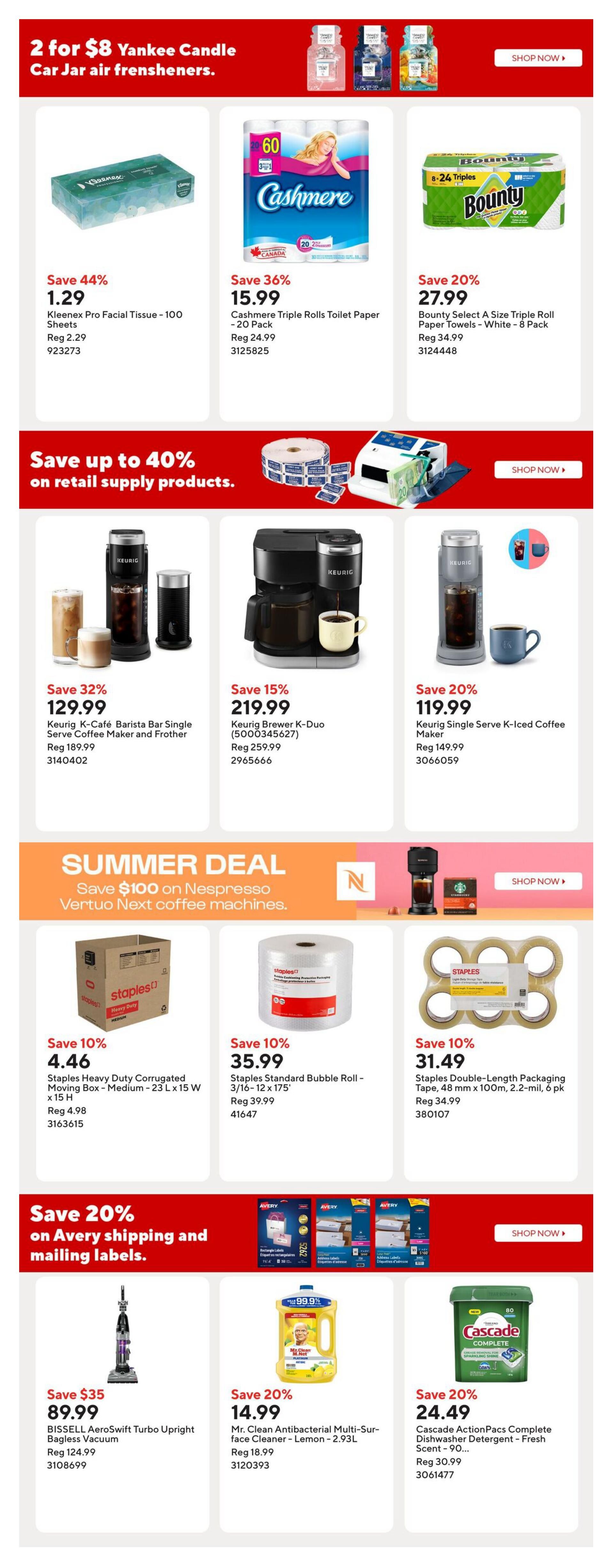 Staples Flyer September 11 to 17