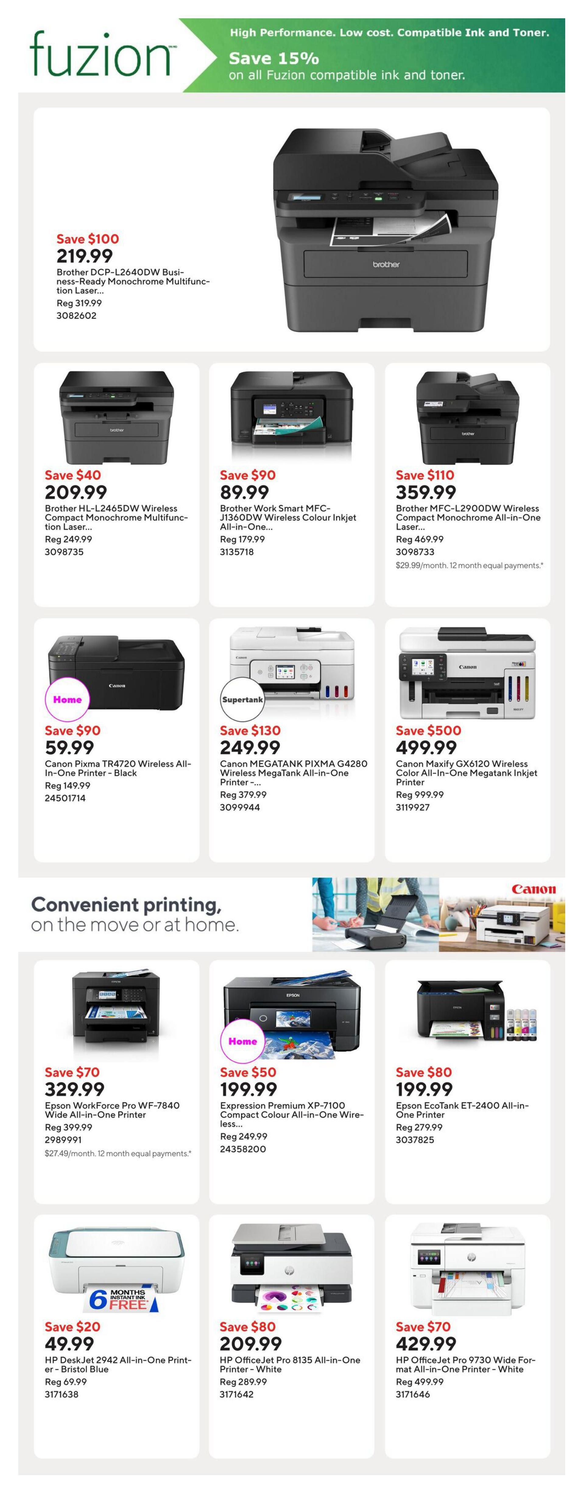 Staples Flyer September 11 to 17