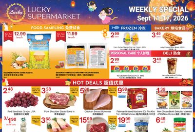 Lucky Supermarket (Edmonton) Flyer September 11 to 17