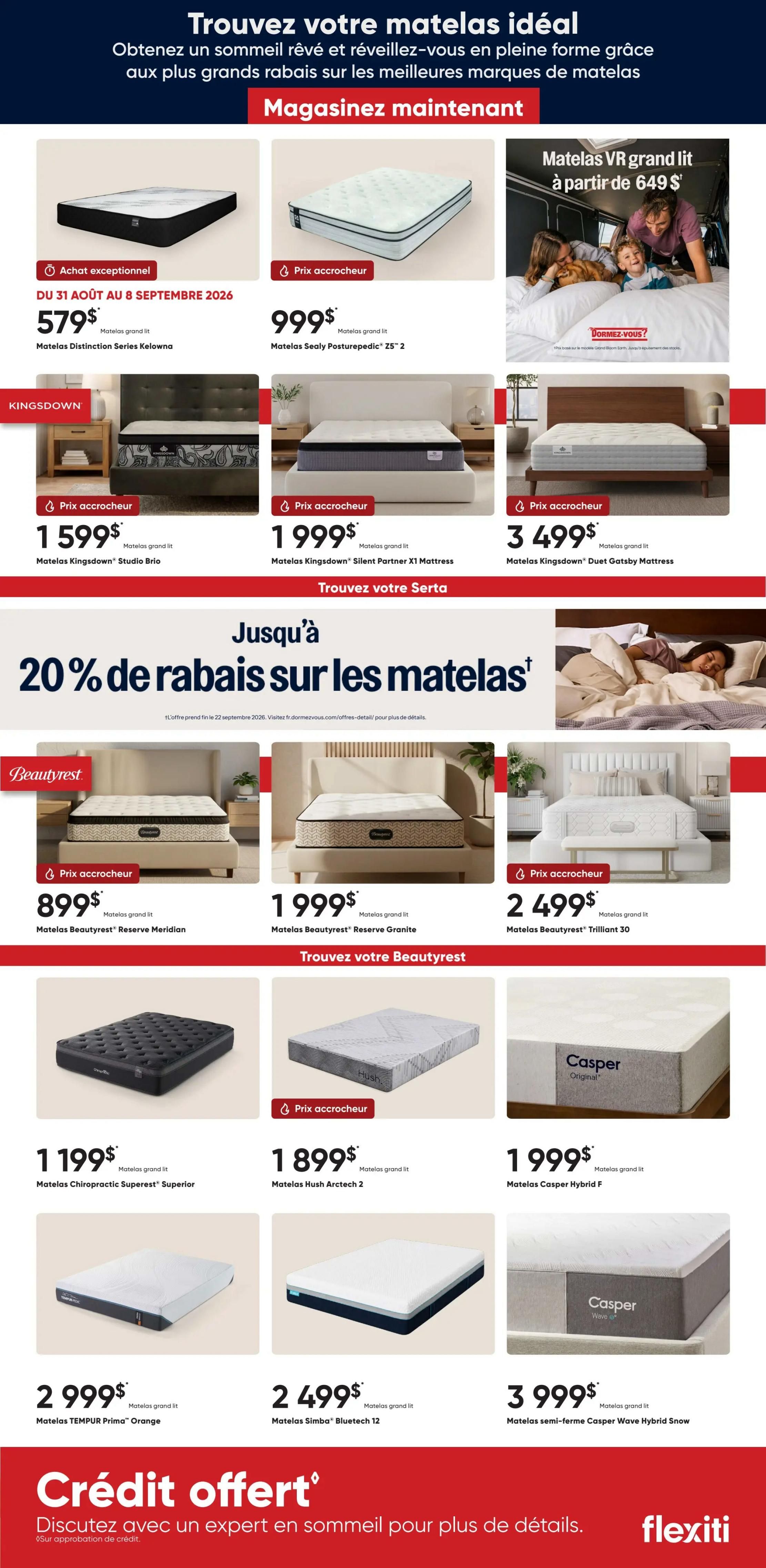 Dormez-vous Flyer September 12 to 22