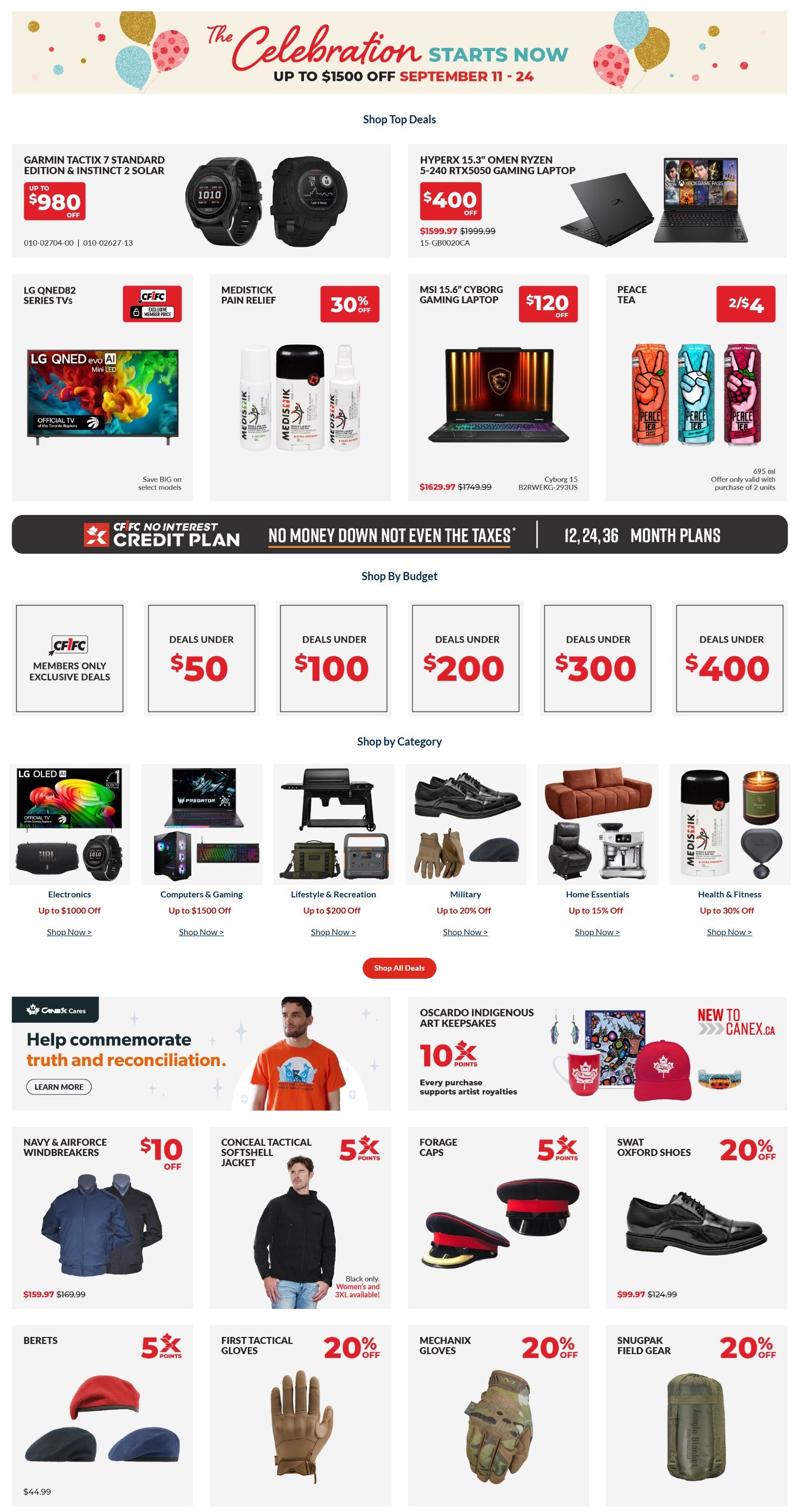 Canex Flyer September 11 to 24