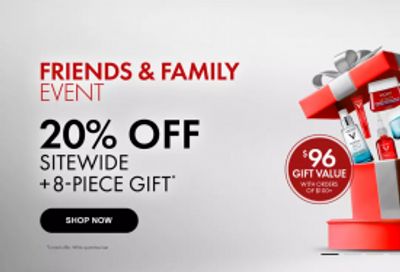 Vichy Canada Friends & Family Event Sale: Save 20% Off Everything Sitewide with No Minimum Purchase + FREE 8-Piece Gift ($96 Gift Value) with $100 Purchase + More Deals