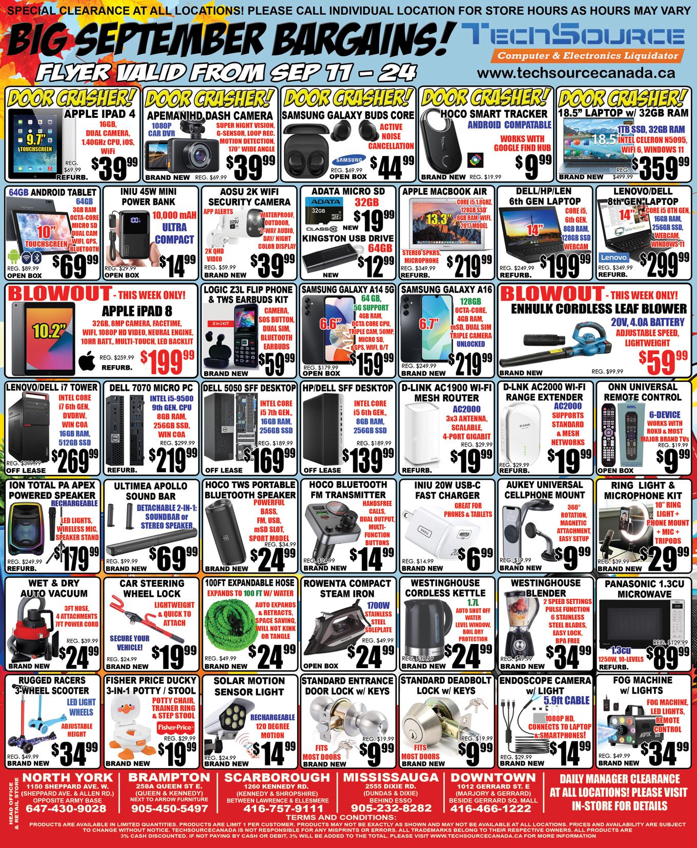 TechSource Flyer September 11 to 24