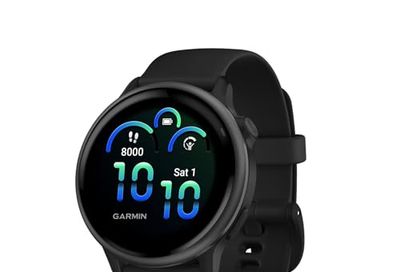 Garmin vívoactive® 6, Health and Fitness GPS Smartwatch, AMOLED Display, Up to 11 Days of Battery, Slate with Black Band