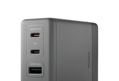 DJI Power 140W GaN Charger (No Cable Included), Fast Charging
