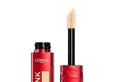 L'Oréal Paris Lumi Le Glow Tint, Glowy Skin Tint Foundation, Lightweight Buildable Coverage, Water-Based Formula, Light Warm 110, 25 ml