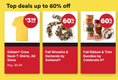 Michaels Canada: Lowest Prices of the Season up to 60% off + 50% off Halloween Decor + 40% off Regular Price Coupon + More