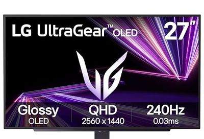 LG Ultragear 27" OLED Gaming Monitor 27GX704A-B WQHD 240Hz NVIDIA G-Sync