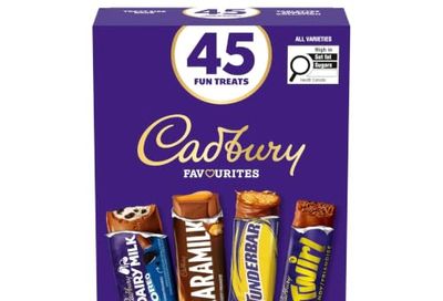 Cadbury Assorted Treat-Sized Chocolate 45ct