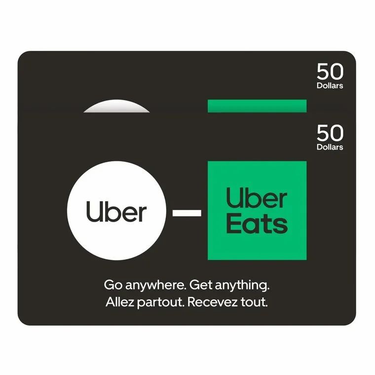 Costco: Uber/Uber Eats Gift Cards $50x2 for 79.99 Now Live Online