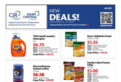 CJR Wholesale Grocers Flyer September 14 - 25, 2026