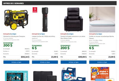 Costco (QC) Warehouse Offers September 14 to 27
