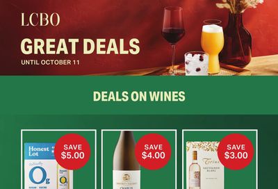 LCBO Flyer September 14 to October 10