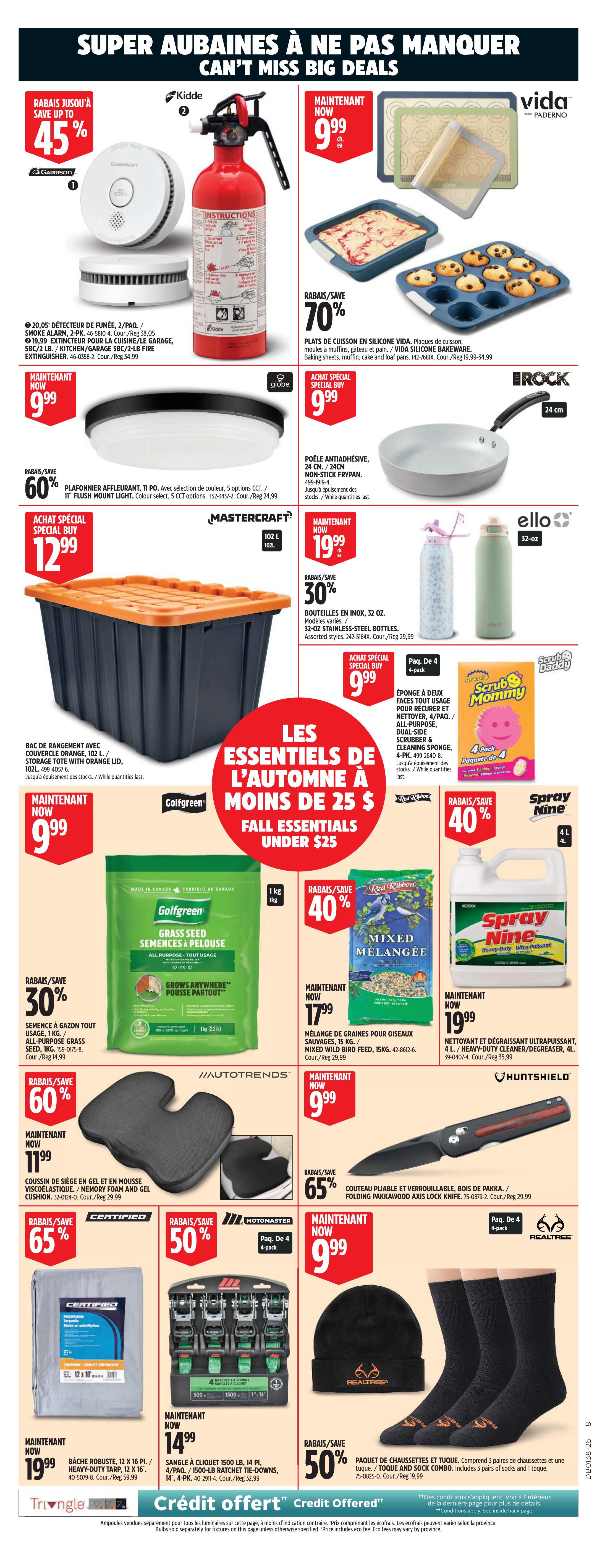 Canadian Tire (QC) Flyer September 17 to 24