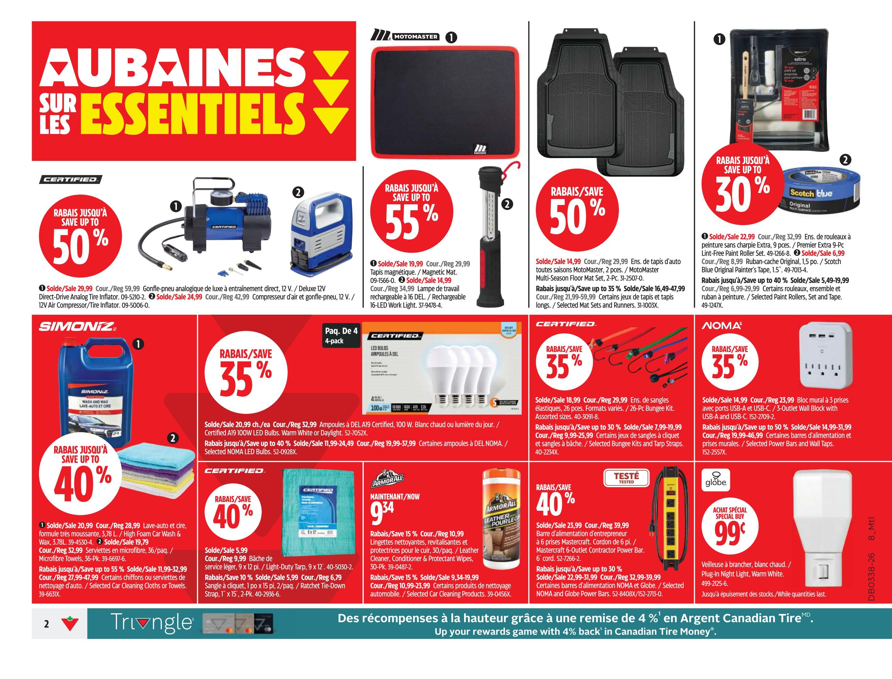 Canadian Tire (QC) Flyer September 17 to 24