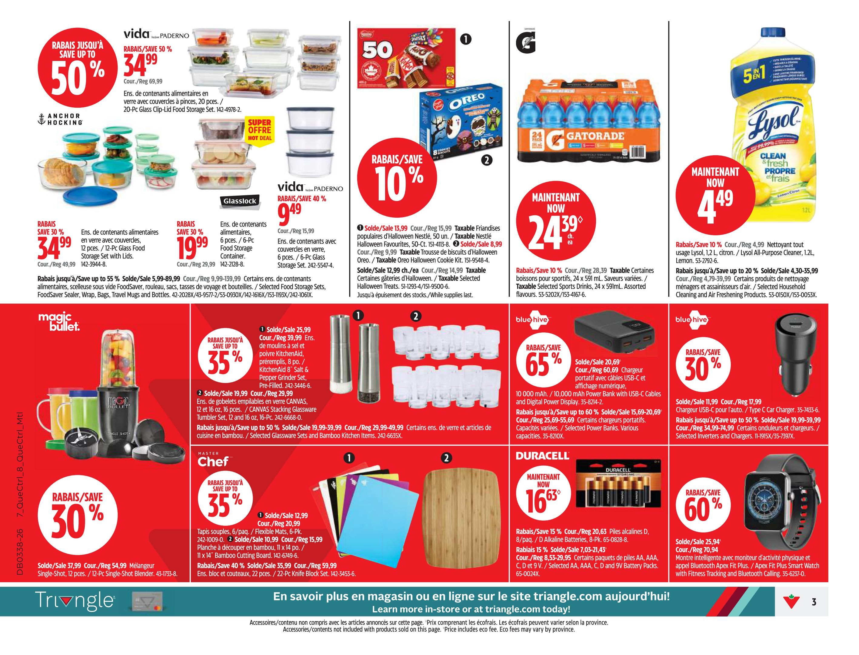 Canadian Tire (QC) Flyer September 17 to 24