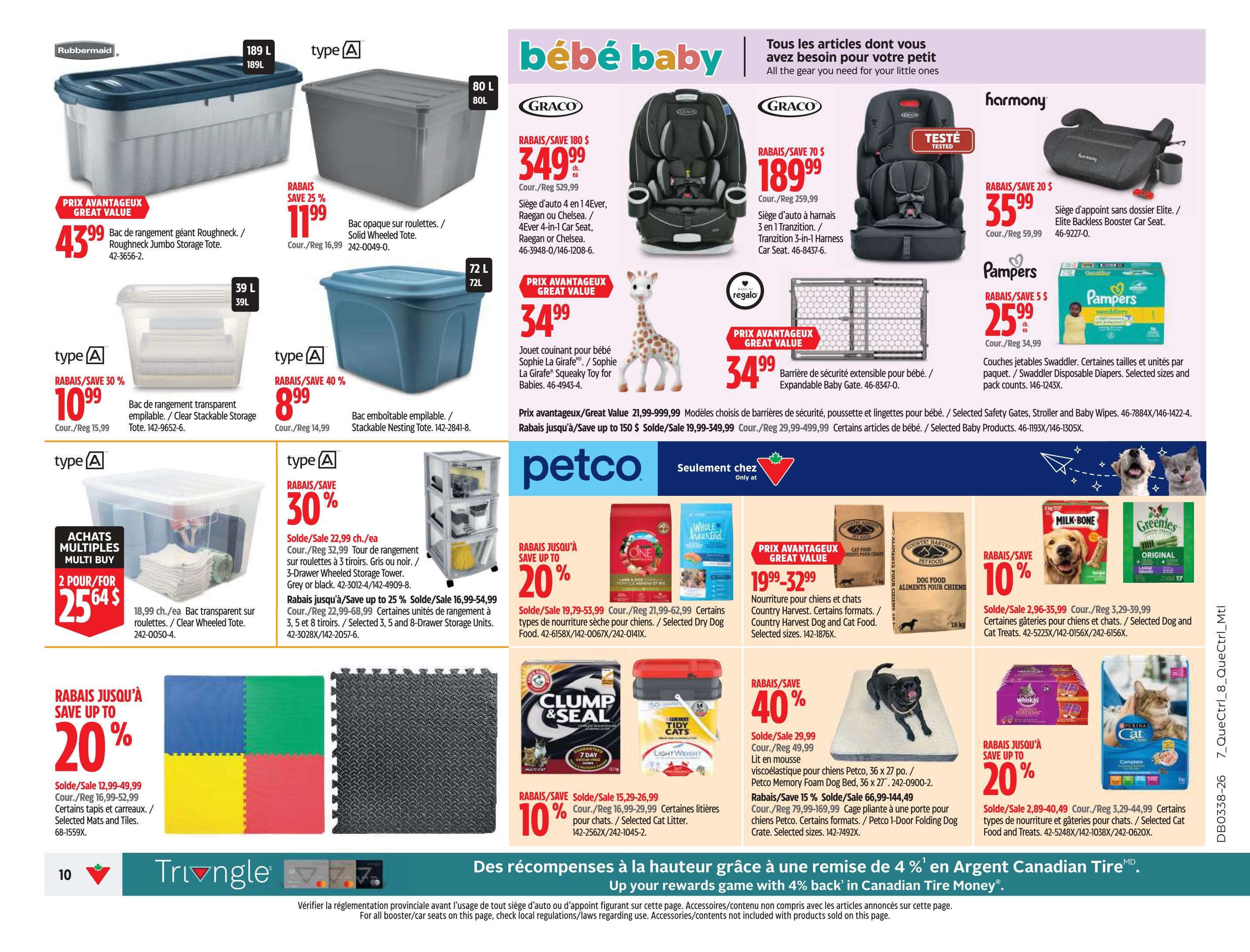 Canadian Tire (QC) Flyer September 17 to 24