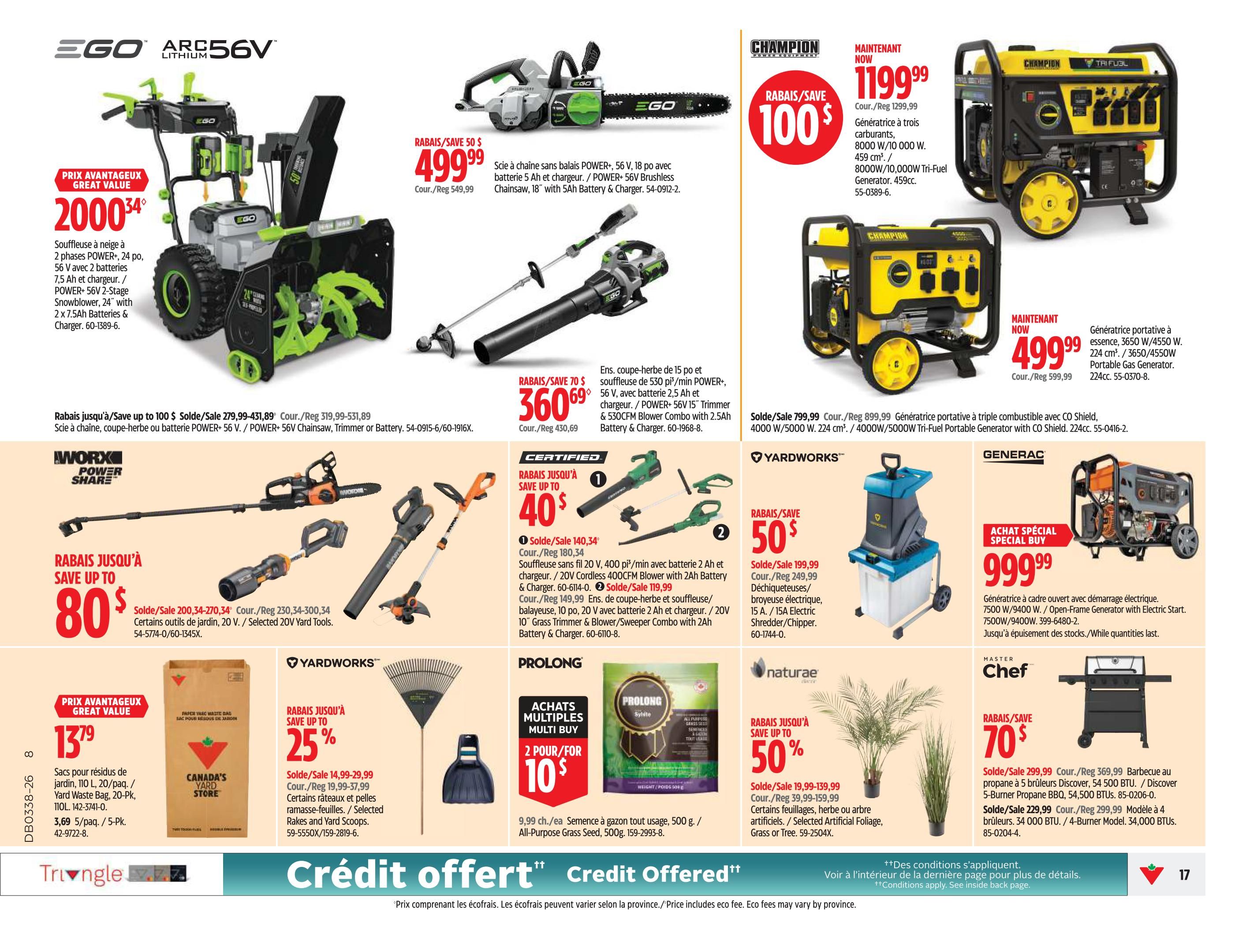 Canadian Tire (QC) Flyer September 17 to 24