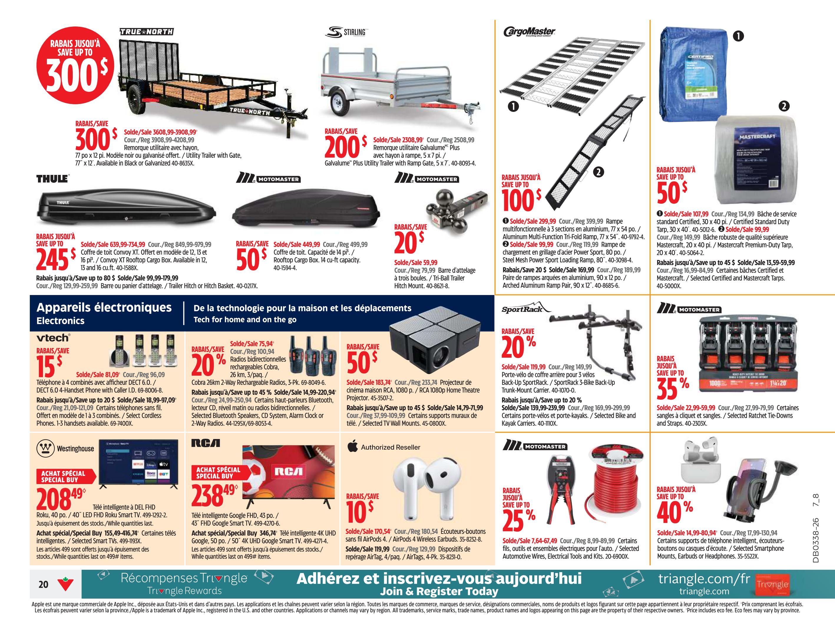 Canadian Tire (QC) Flyer September 17 to 24