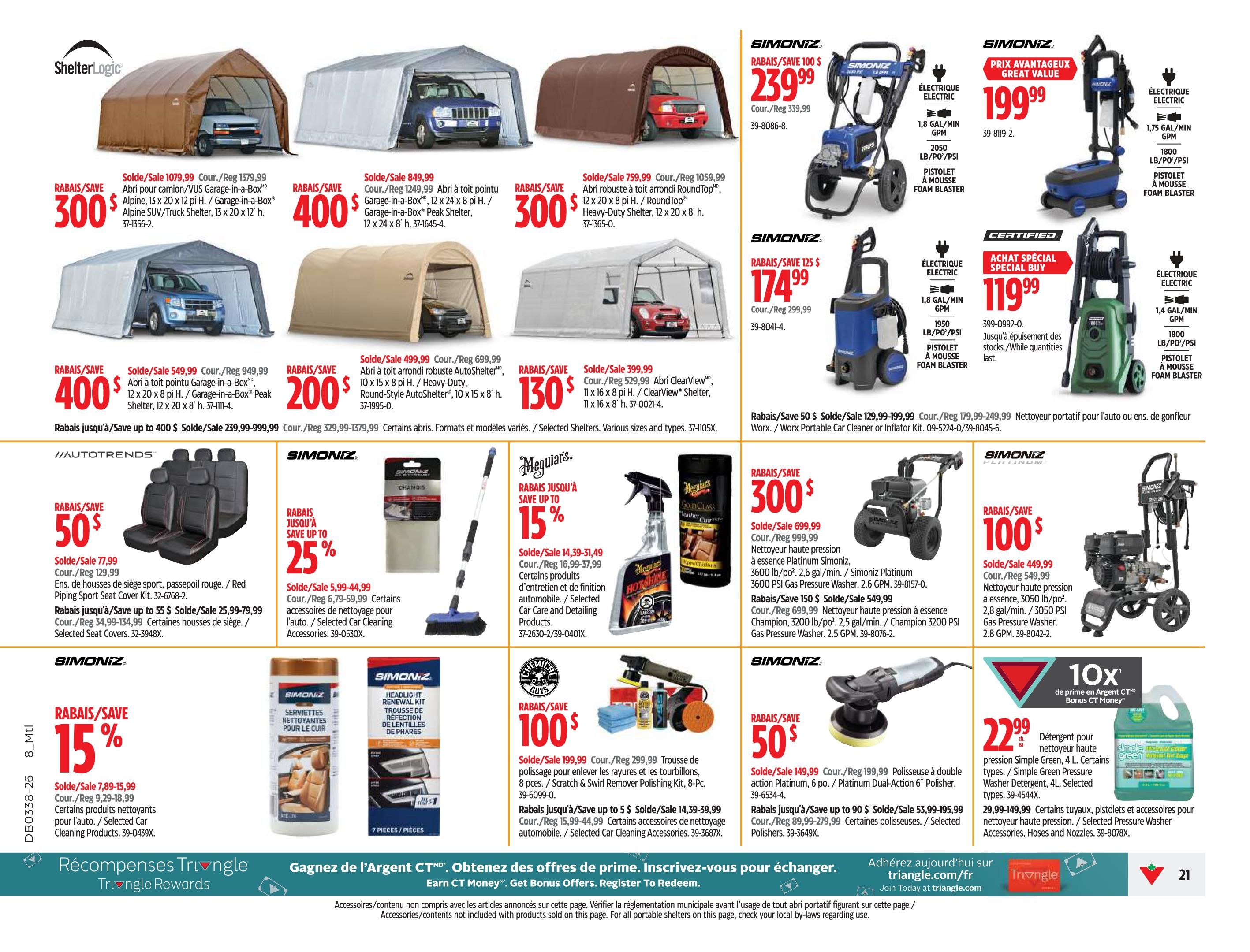 Canadian Tire (QC) Flyer September 17 to 24