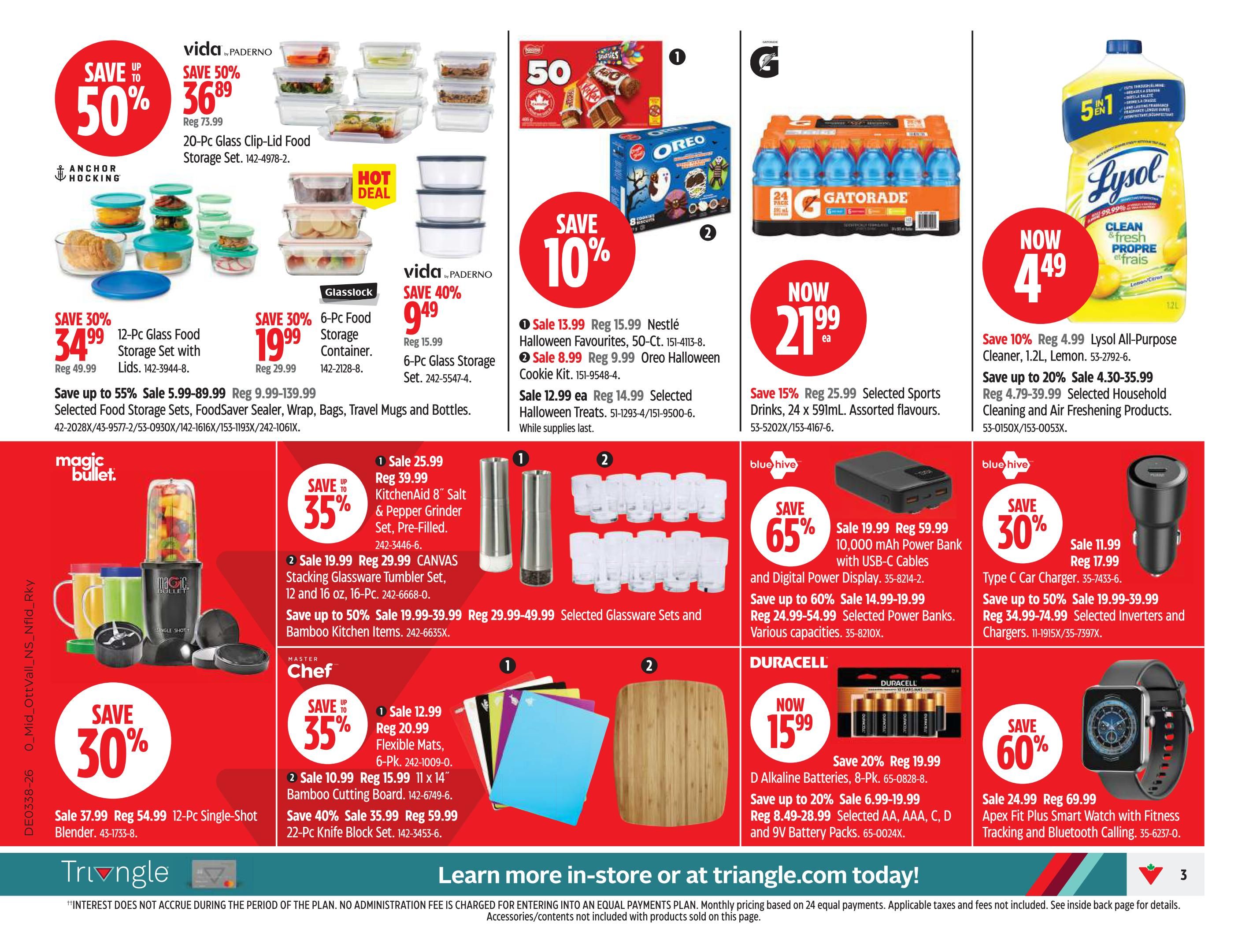 Canadian Tire (Atlantic) Flyer September 17 to 24