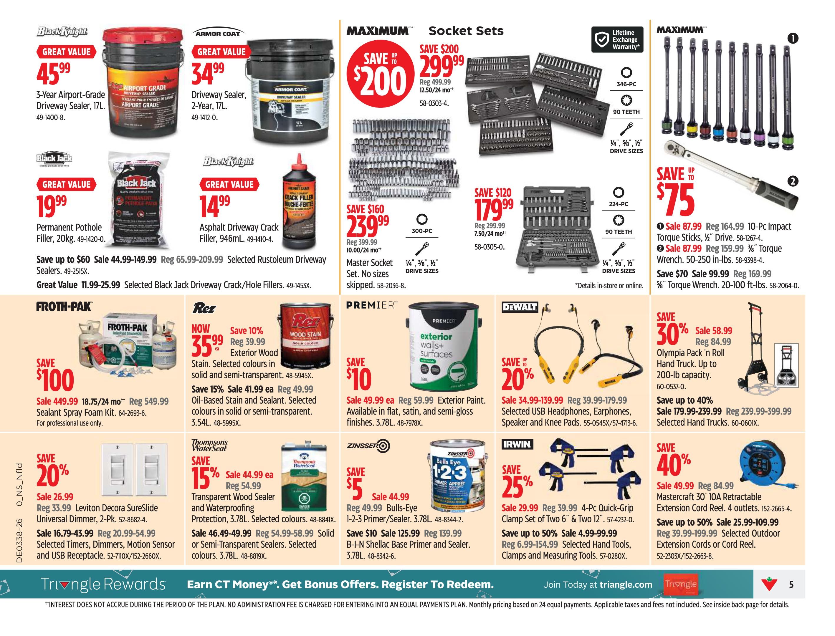 Canadian Tire (Atlantic) Flyer September 17 to 24