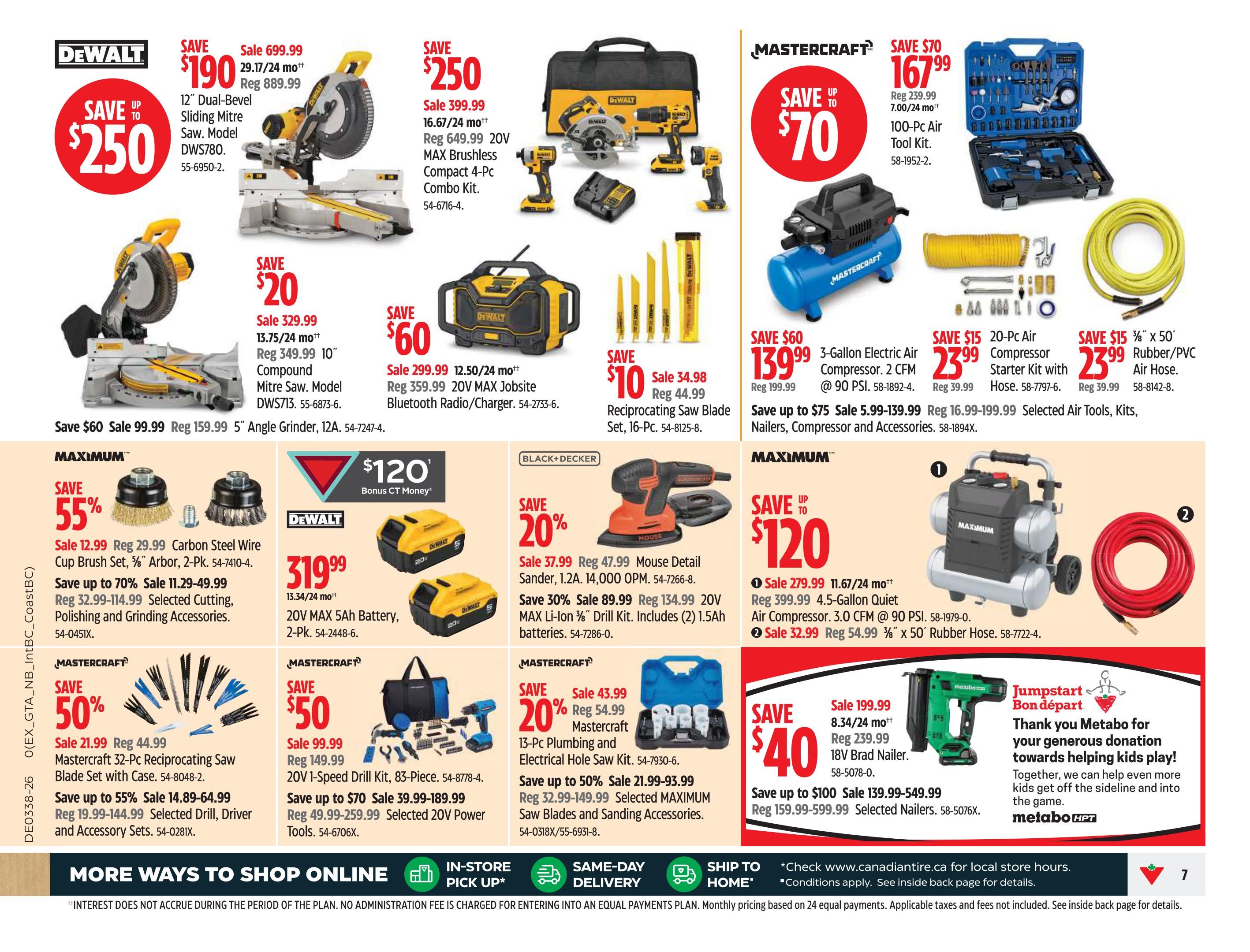 Canadian Tire (Atlantic) Flyer September 17 to 24