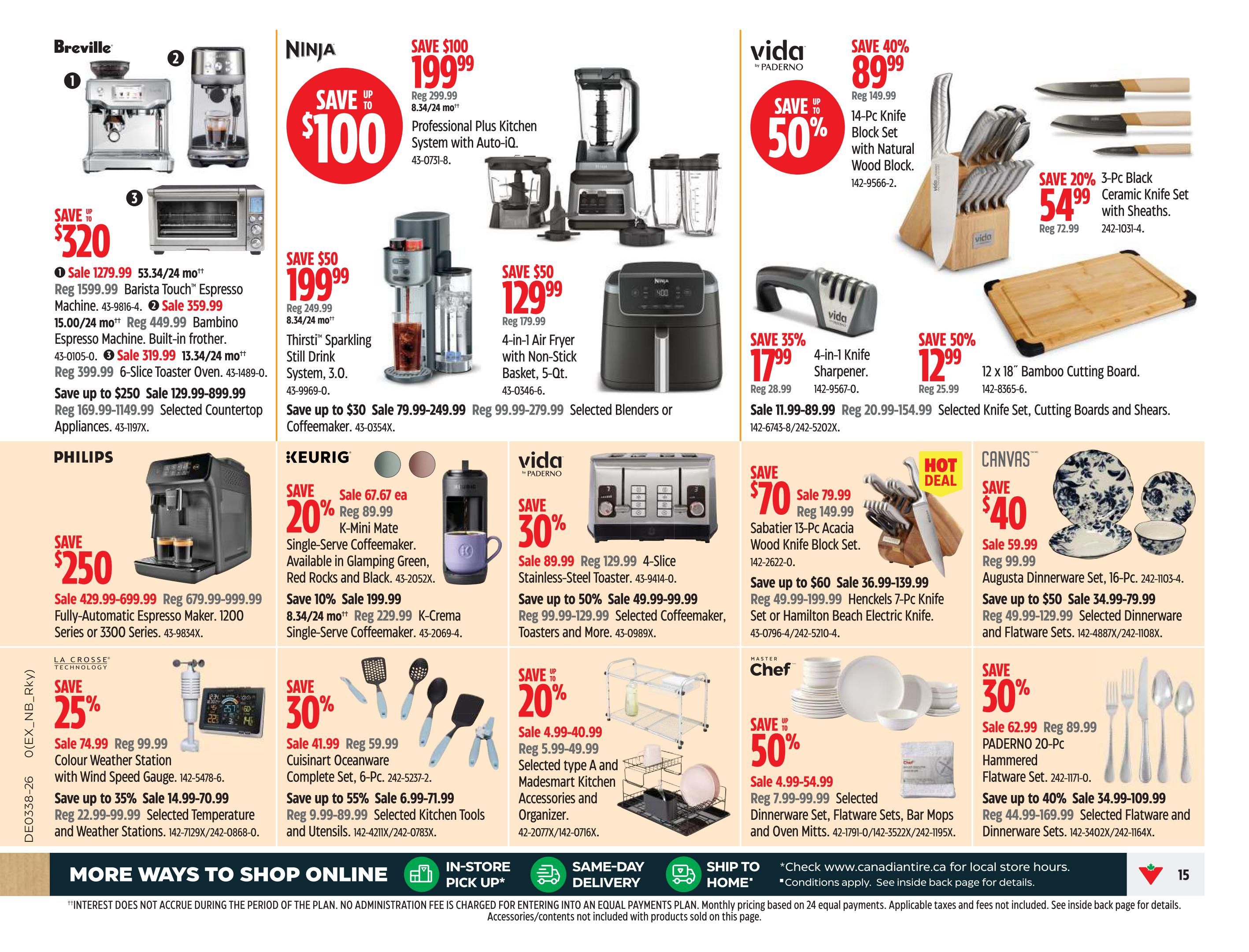 Canadian Tire (Atlantic) Flyer September 17 to 24