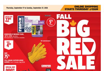 Canadian Tire (ON) Flyer September 17 to 24