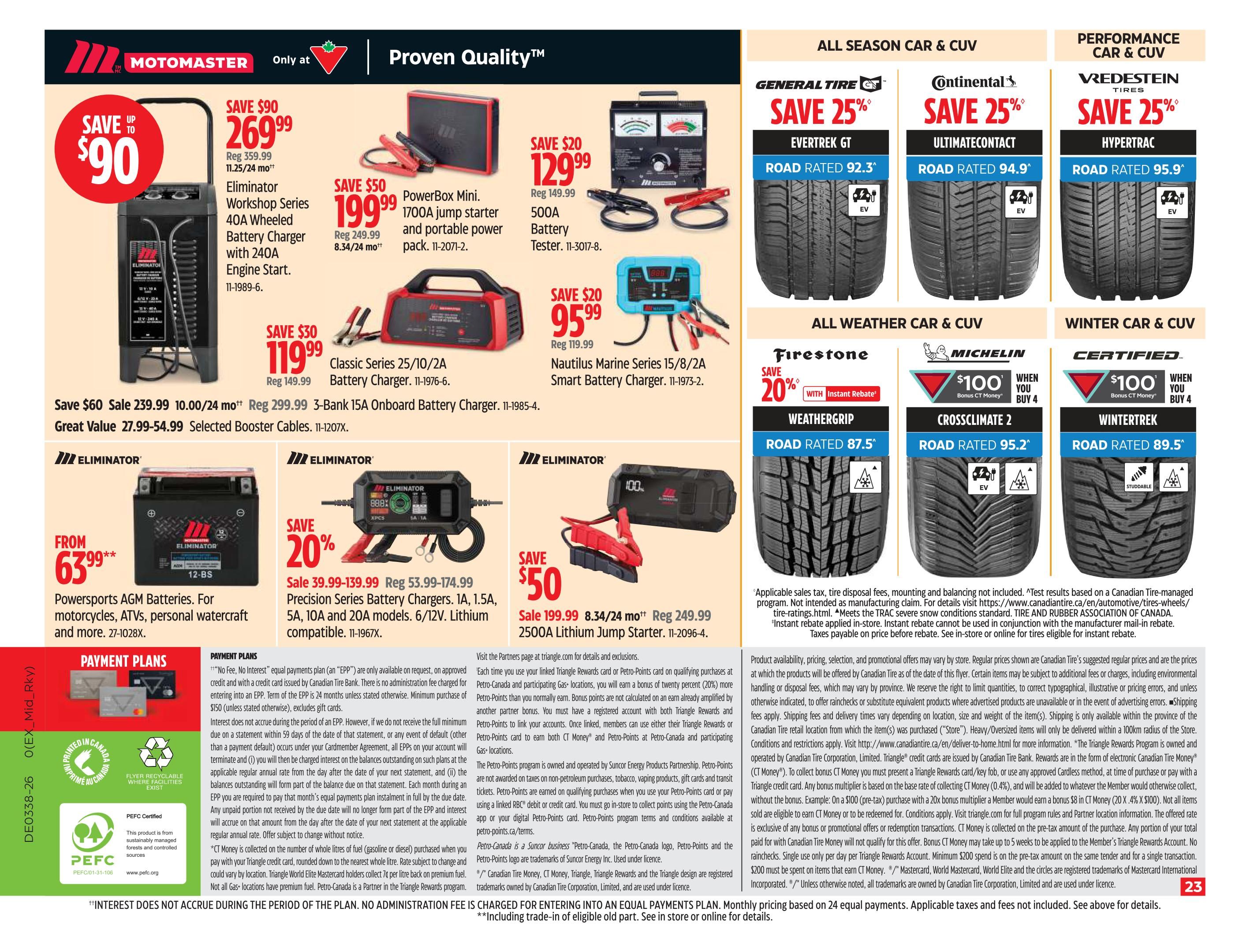 Canadian Tire (ON) Flyer September 17 to 24