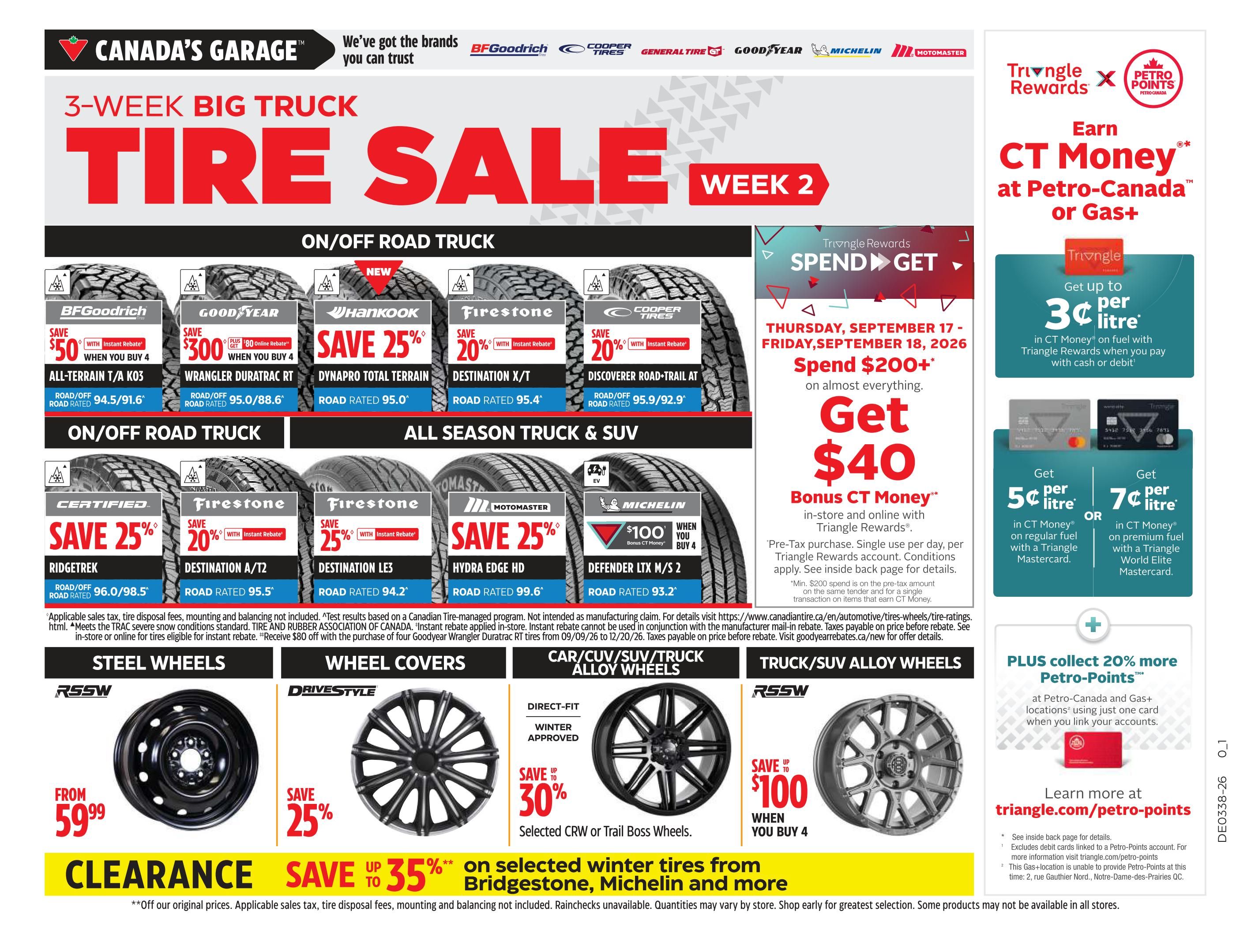 Canadian Tire (ON) Flyer September 17 to 24