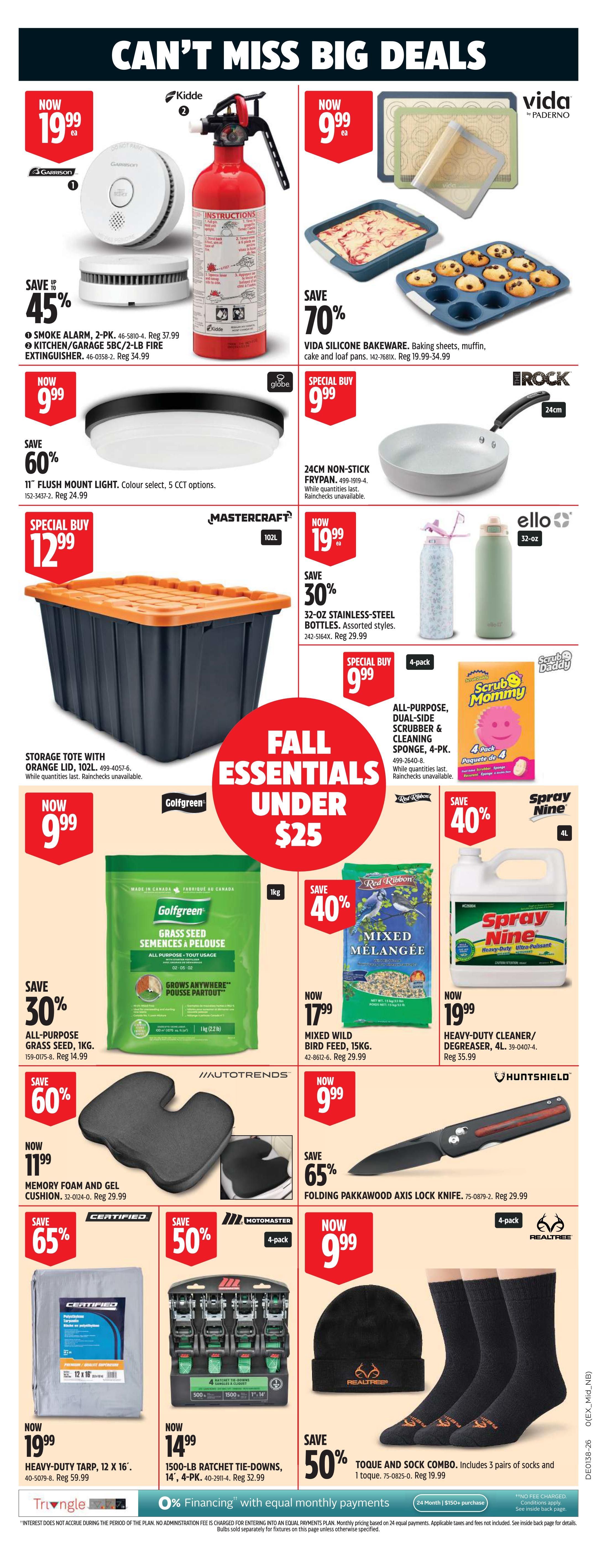 Canadian Tire (West) Flyer September 17 to 24