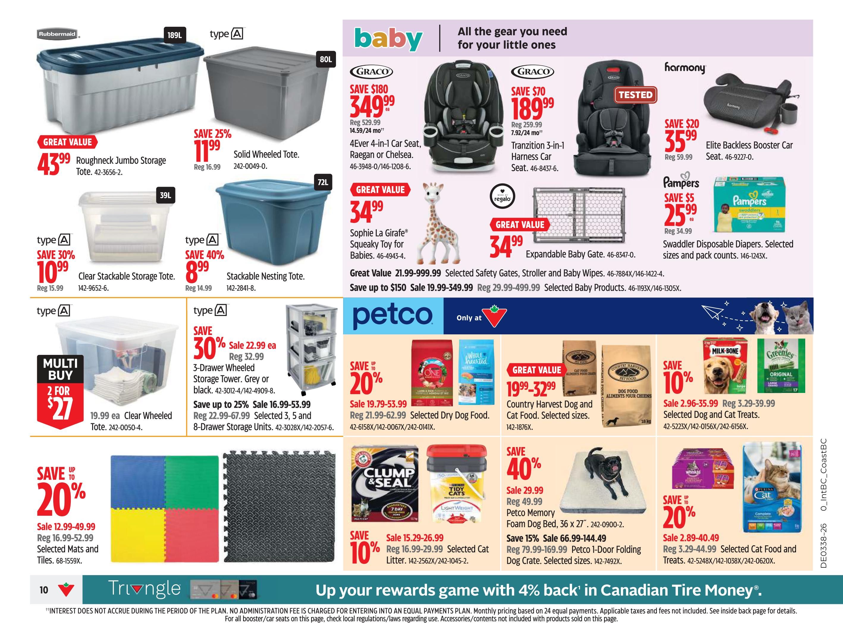 Canadian Tire (West) Flyer September 17 to 24