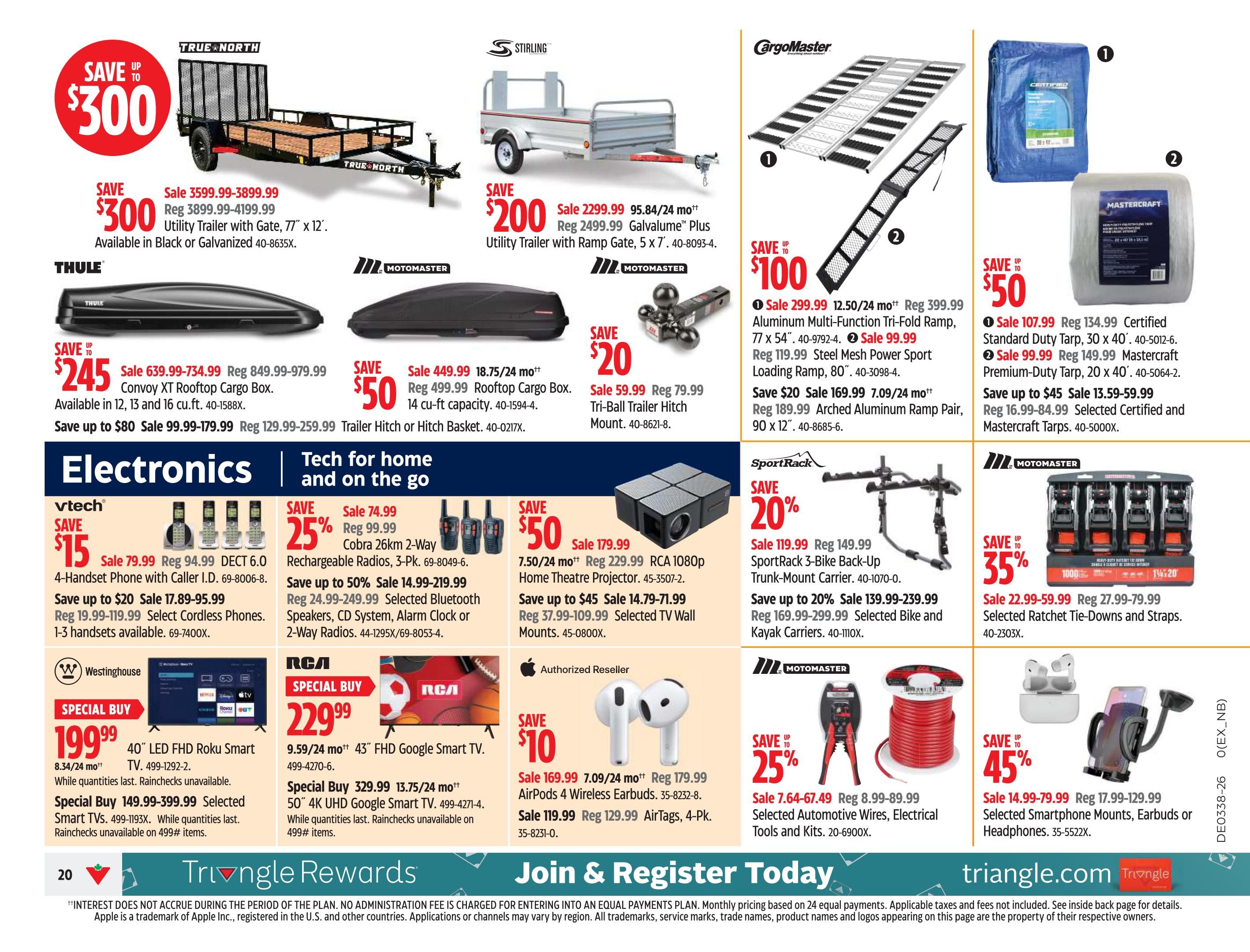 Canadian Tire (West) Flyer September 17 to 24
