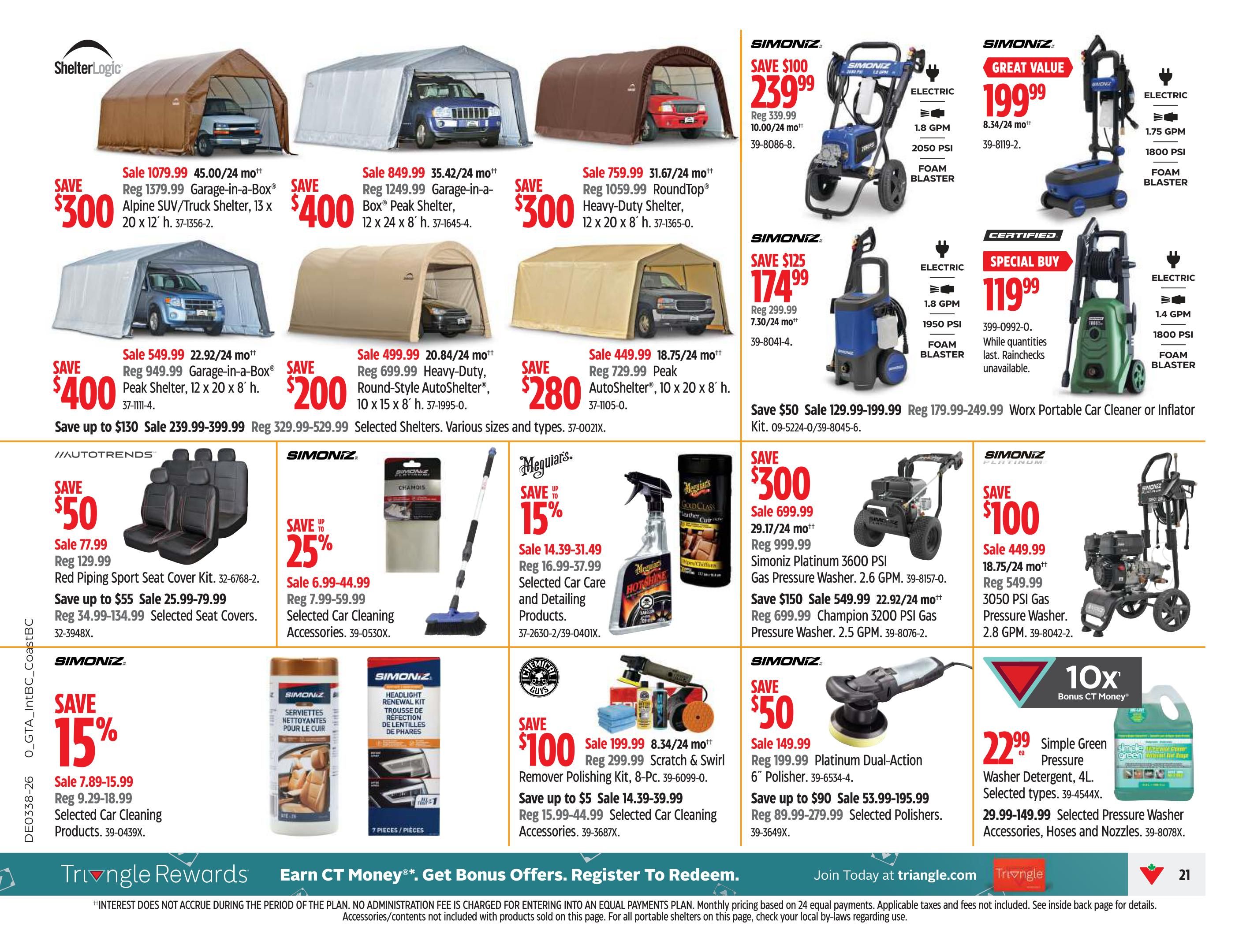 Canadian Tire (West) Flyer September 17 to 24