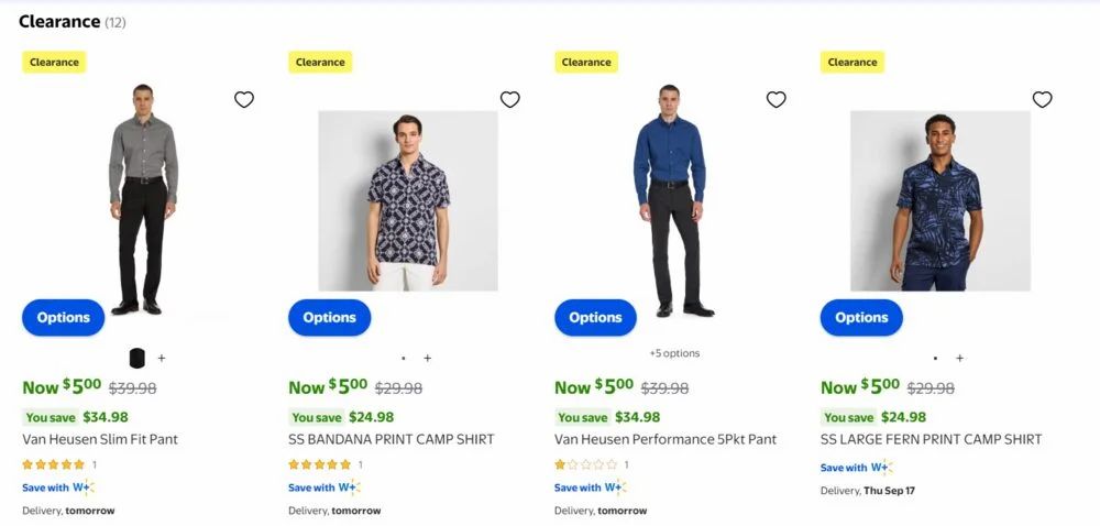 Walmart: Van Heusen on Clearance for $5.00 (reg. $29.98 - $42.98) Pants, Sweaters and Shirts Walmart: Van Heusen on Clearance for $5.00 (reg. $29.98 - $42.98) Pants, Sweaters and Shirts