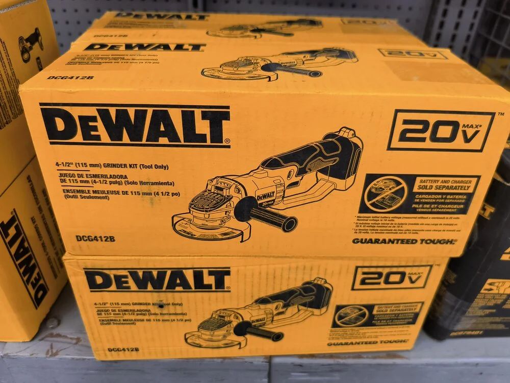 Home Depot: In-store **Clearance** DeWalt 20v 4 1/2 cut-off, tool only. $146 from $219 Home Depot: In-store **Clearance** DeWalt 20v 4 1/2 cut-off, tool only. $146 from $219