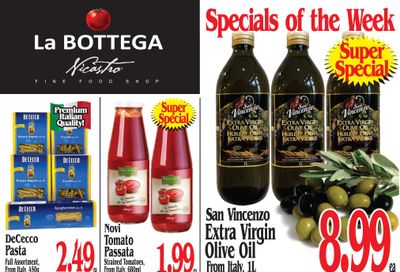 La Bottega Nicastro Fine Foods Flyer September 14 to 27