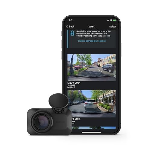 Garmin Dash Cam™ Mini 3, Ultracompact 1080p HD Dash Cam with a 140-degree Field of View, Built in Clarity™ Polarizer, Voice Controlled, Automatic Recording Garmin Dash Cam™ Mini 3, Ultracompact 1080p HD Dash Cam with a 140-degree Field of View, Built in Clarity™ Polarizer, Voice Controlled, Automatic Recording
