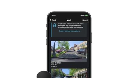 Garmin Dash Cam™ Mini 3, Ultracompact 1080p HD Dash Cam with a 140-degree Field of View, Built in Clarity™ Polarizer, Voice Controlled, Automatic Recording