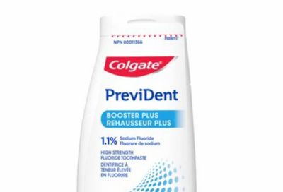 Metro: Colgate Booster Plus Spearmint Toothpaste, PreviDent5000 $7.99 (reg. $16.99)