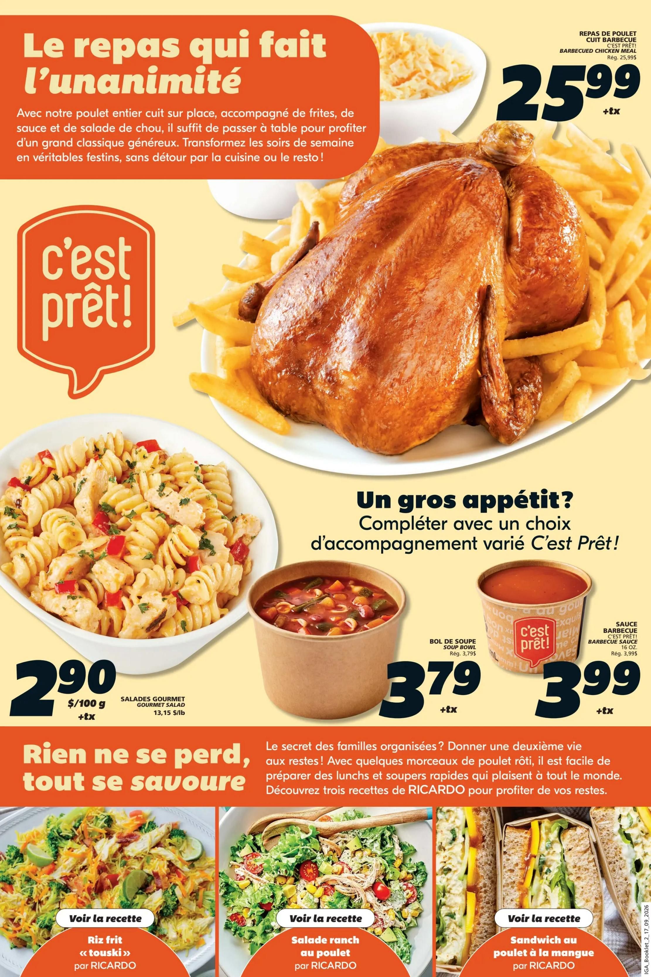 IGA (QC) Flyer September 17 to 23