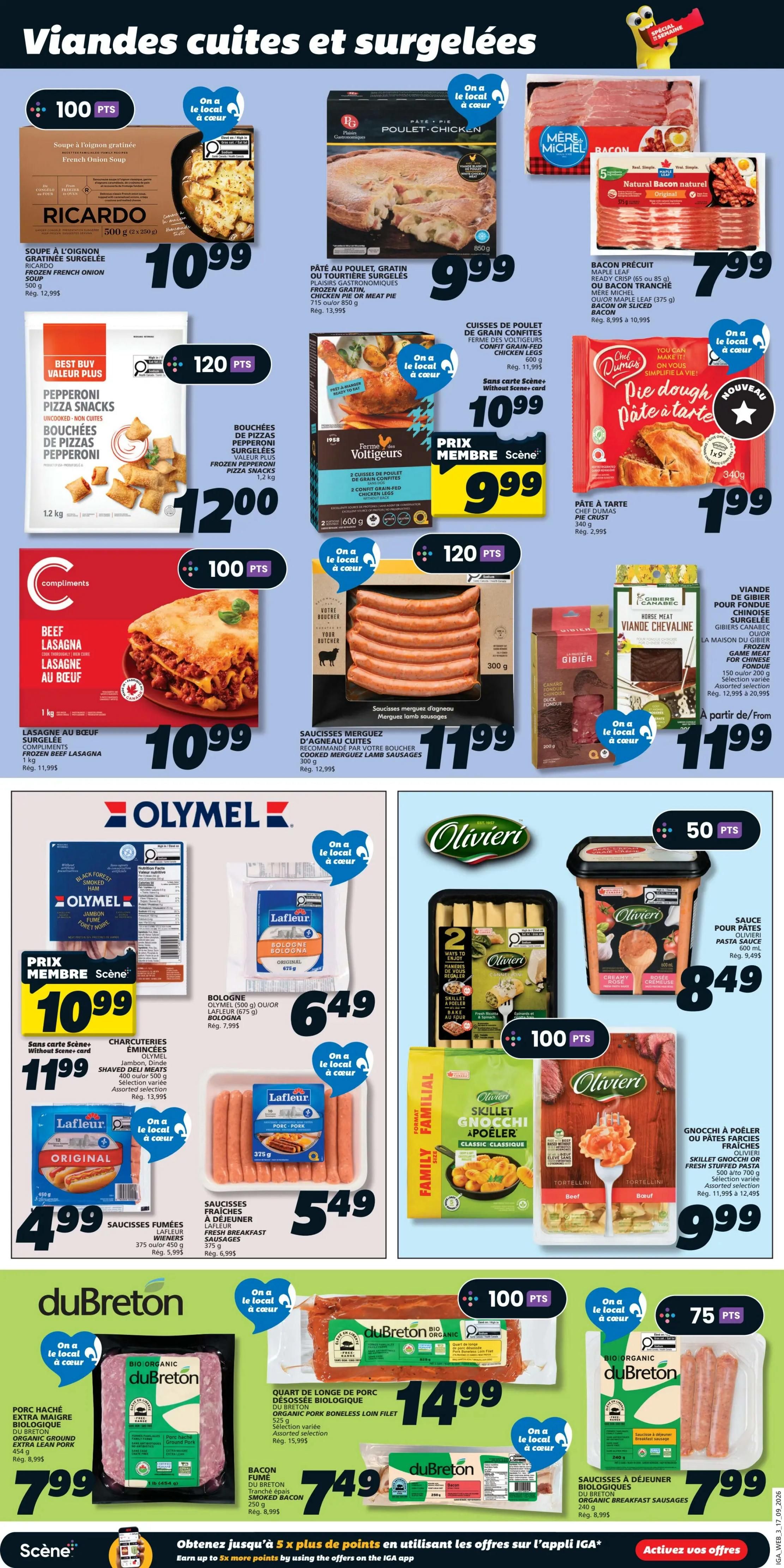 IGA (QC) Flyer September 17 to 23
