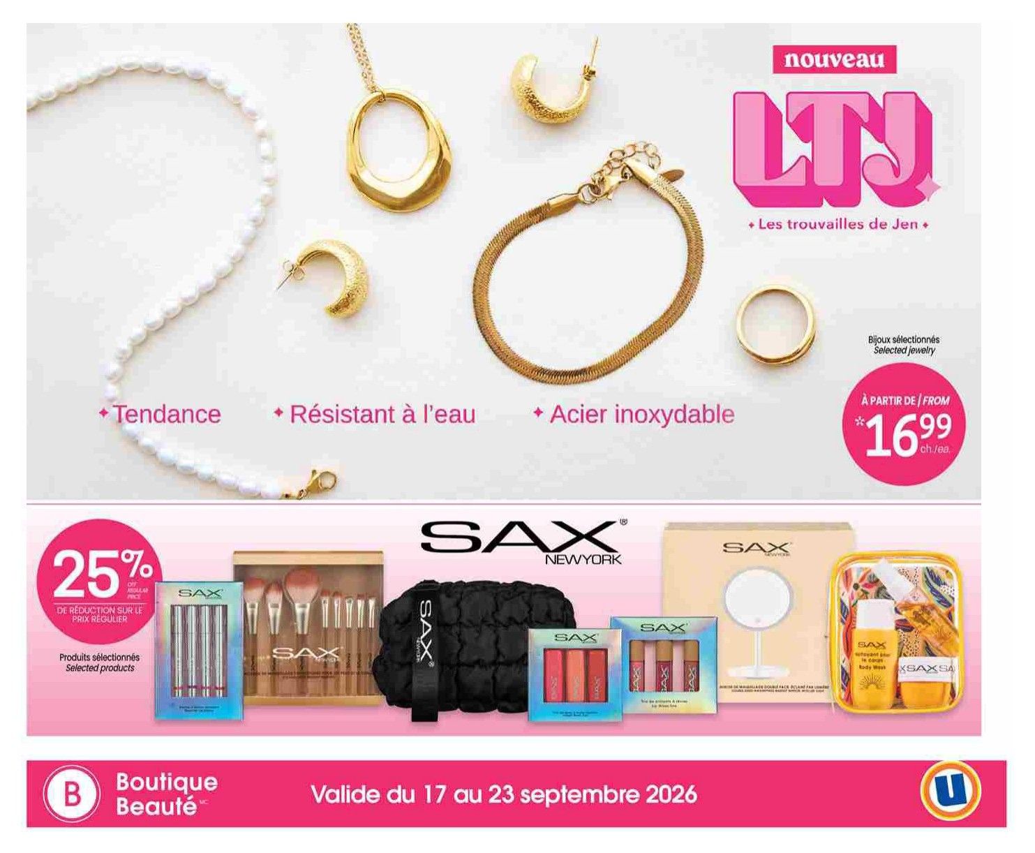 Uniprix Flyer September 17 to 23
