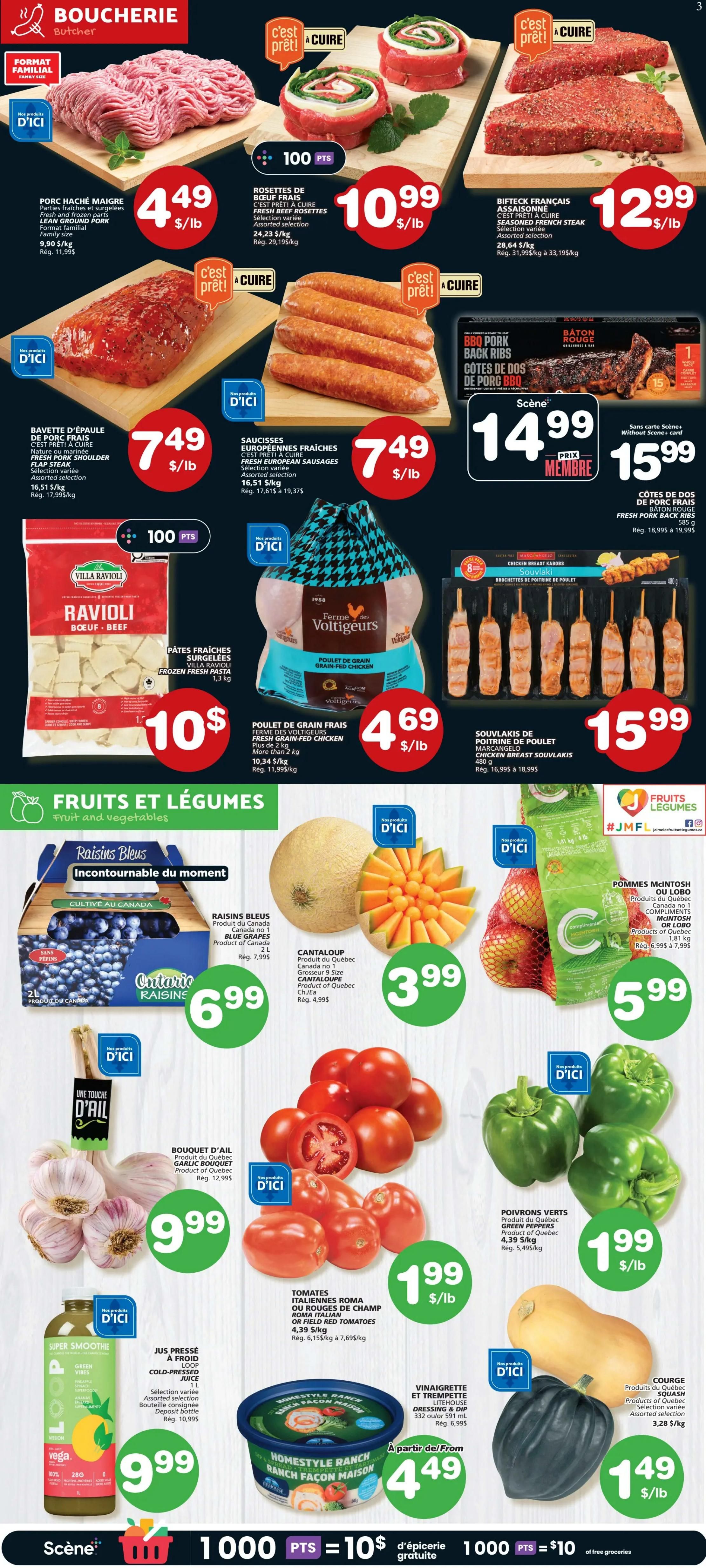Coop IGA (QC) Flyer September 17 to 23